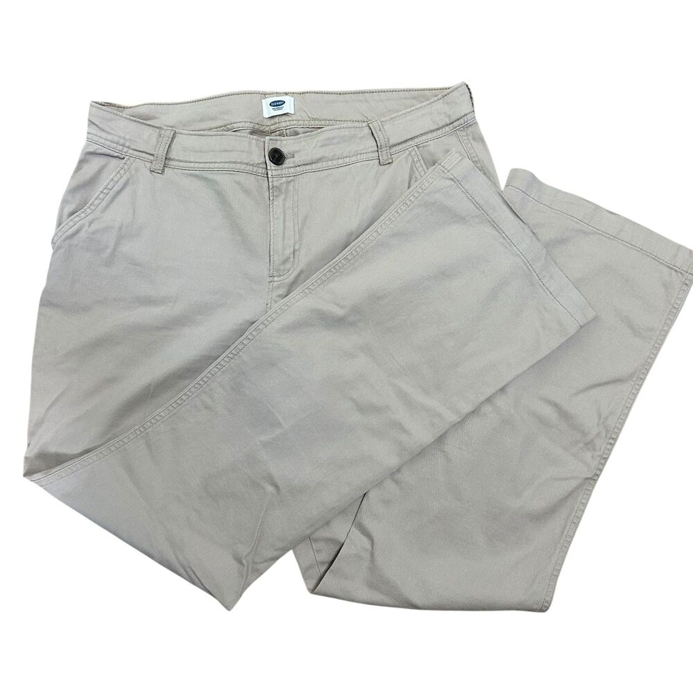 Old Navy Sweetheart Boot Cut Khaki Pants Size 12